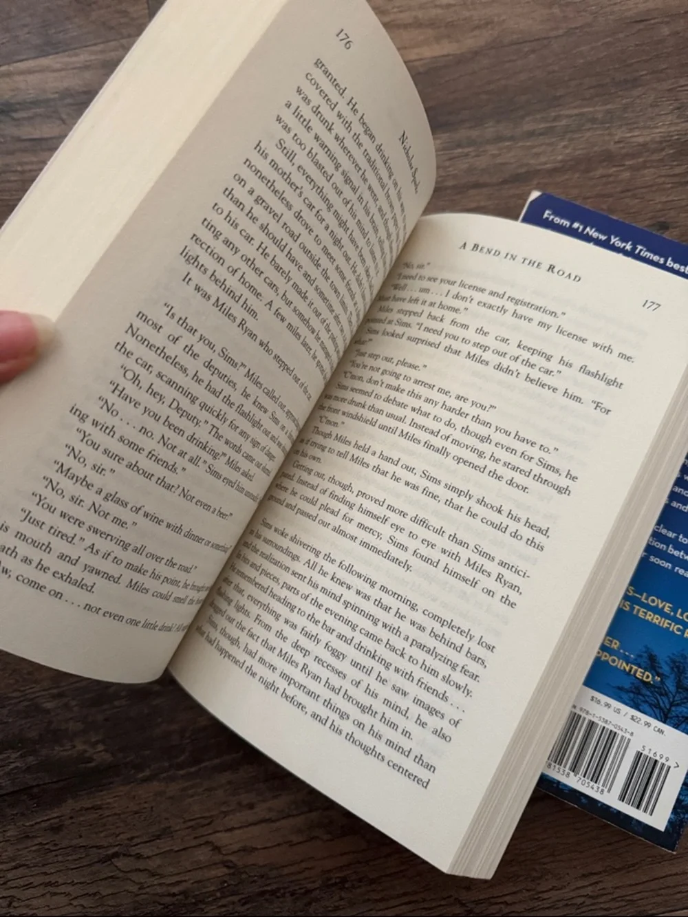 Nicholas Sparks two paperback